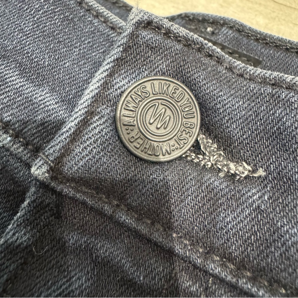 MOTHER The Rambler Ankle Straight Leg Jeans in Night in Venice Size 25 - Picture 10 of 16